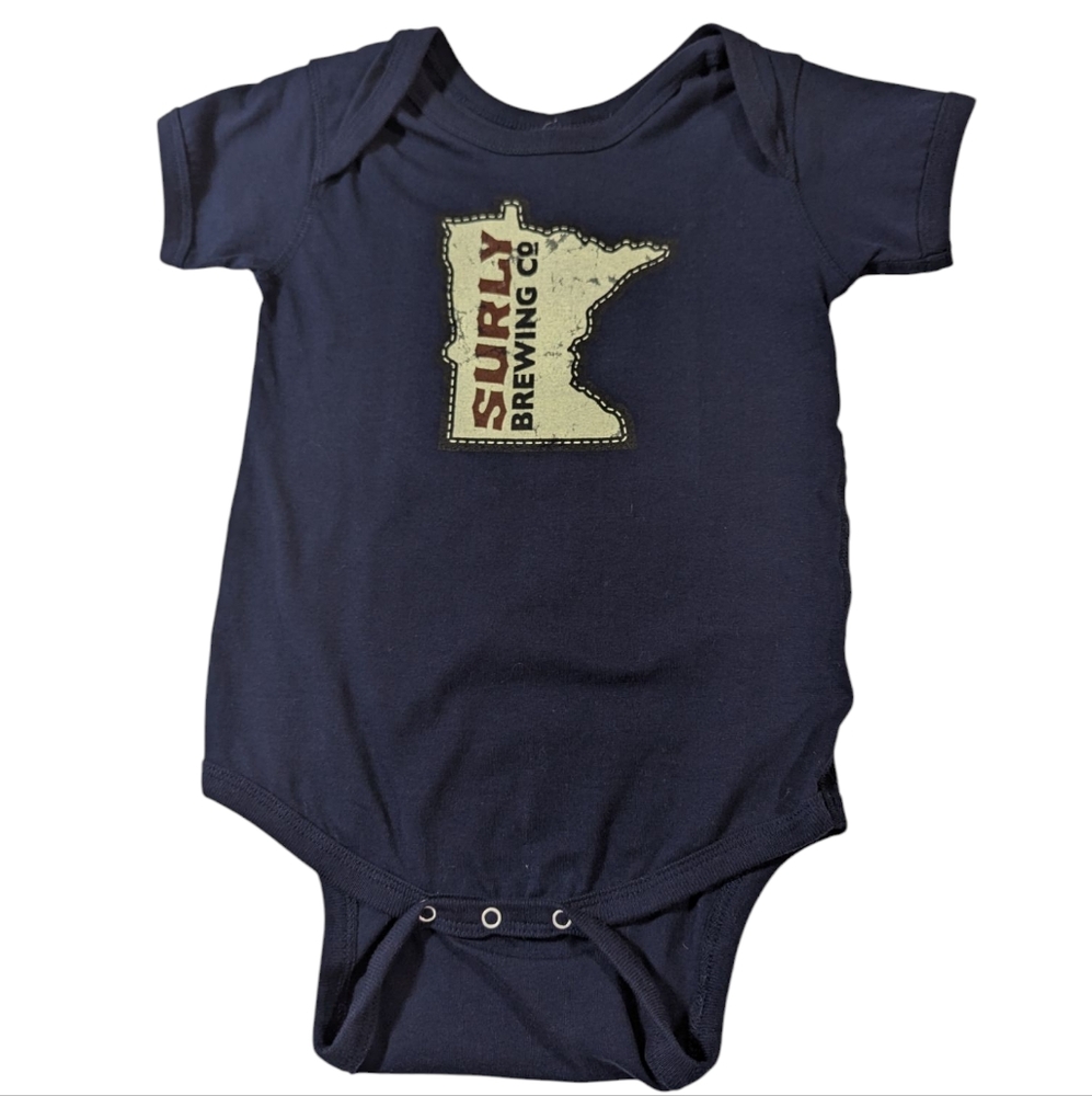 Rabbit Skins Onesie with MN State Surly Brewing Co Logo